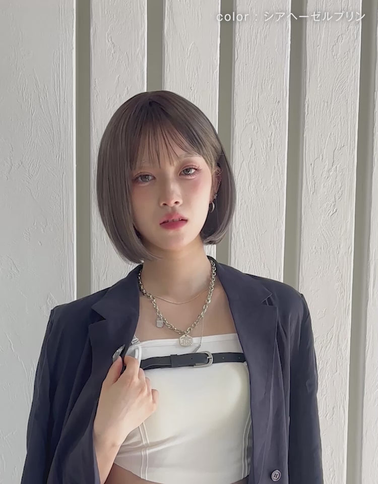 HEART BEAT ショートボブ 着用動画