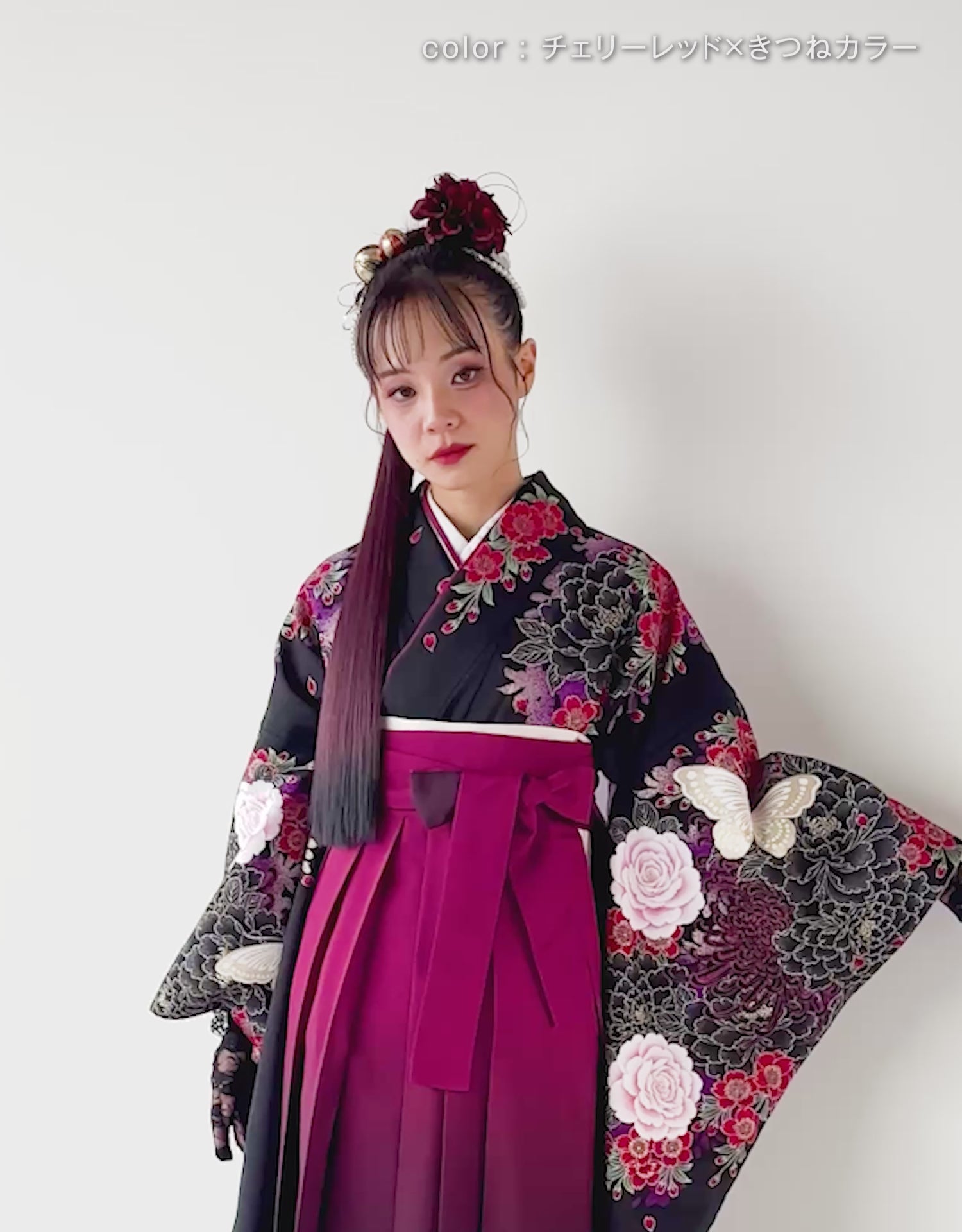 リングポニーテール ストレート イメージ動画