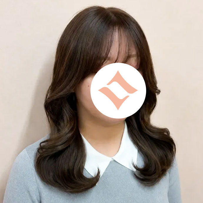 韓国風くびれ巻きスタイル