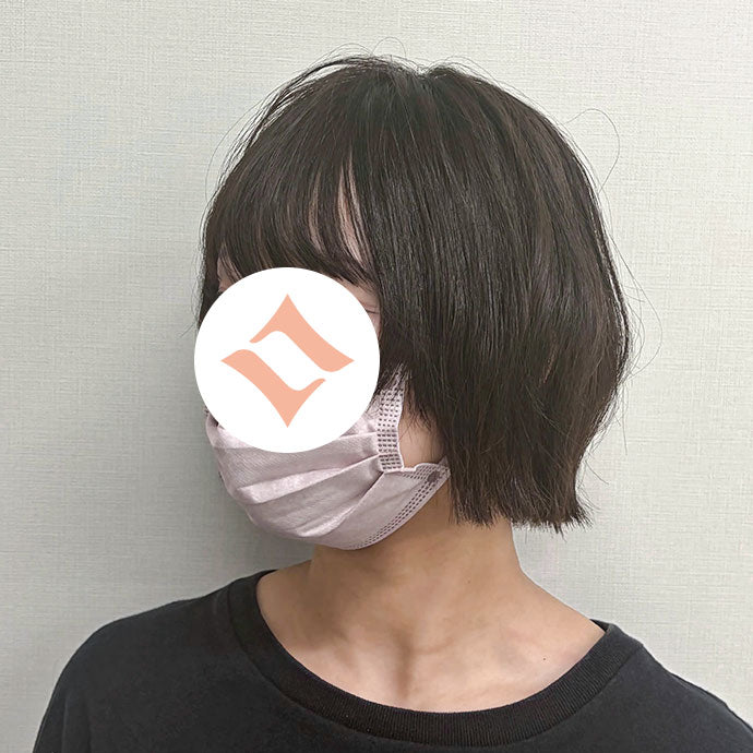 ぱつっとしたボブ感のあるショート