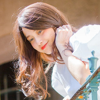 ヘアピースワイド ナチュラルカールロングの画像