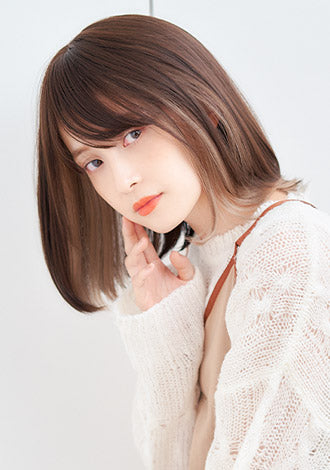 インナーカラーカジュアルボブの画像