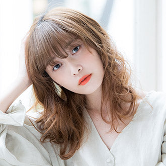 前髪ウィッグ フェミニンバングの画像