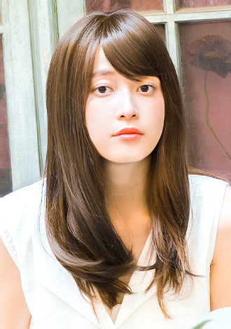 ヘアピースワイド Cカールストレート/ヘアピースワイド Cカールストレートplusの画像